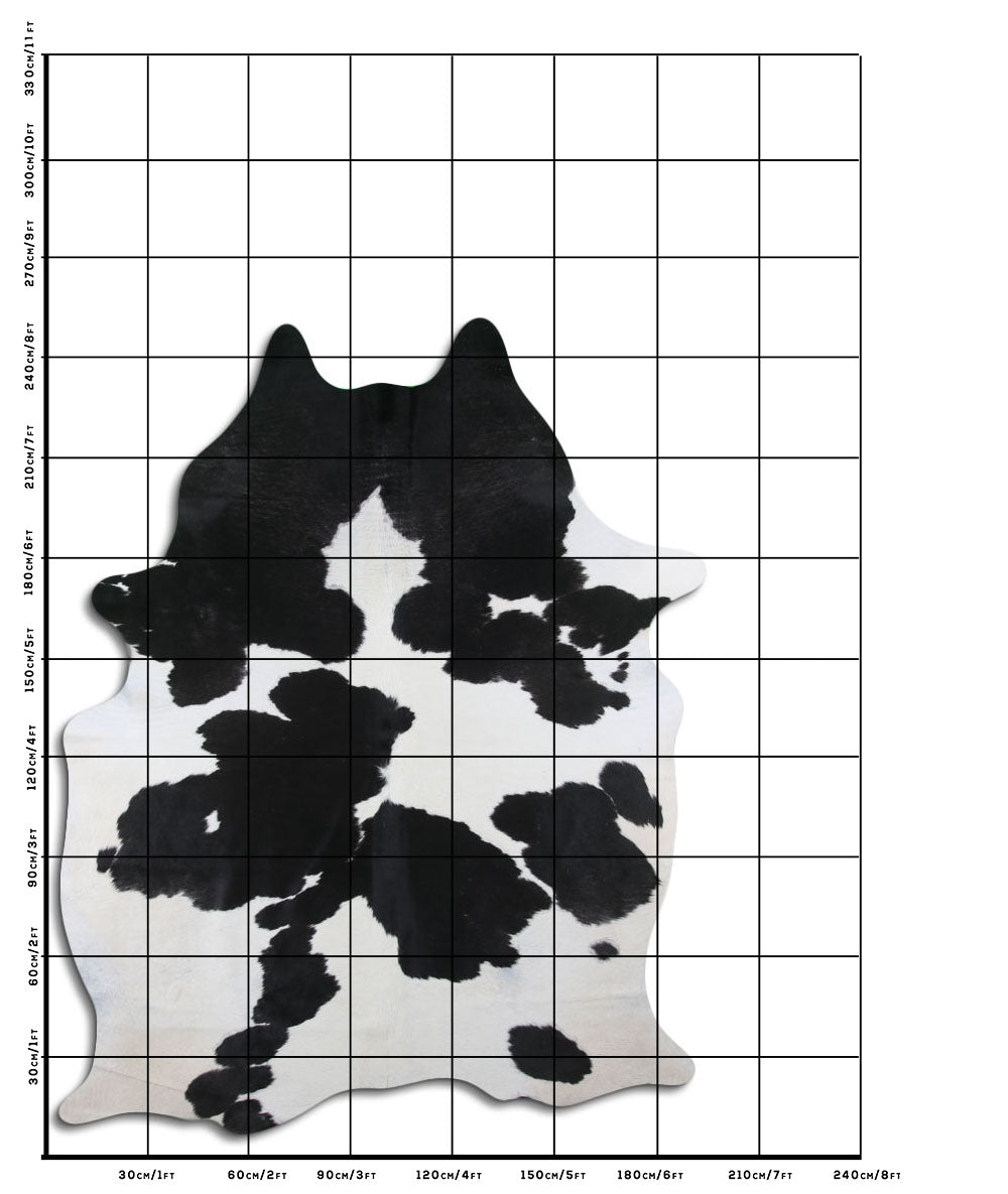 Zwart/Witte Koeienhuid
