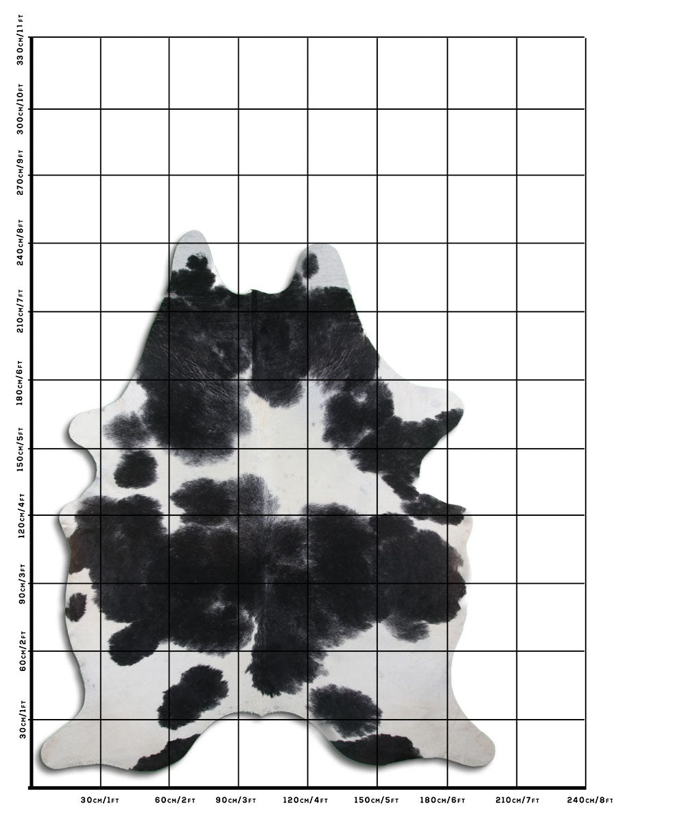 Zwart/Witte Koeienhuid
