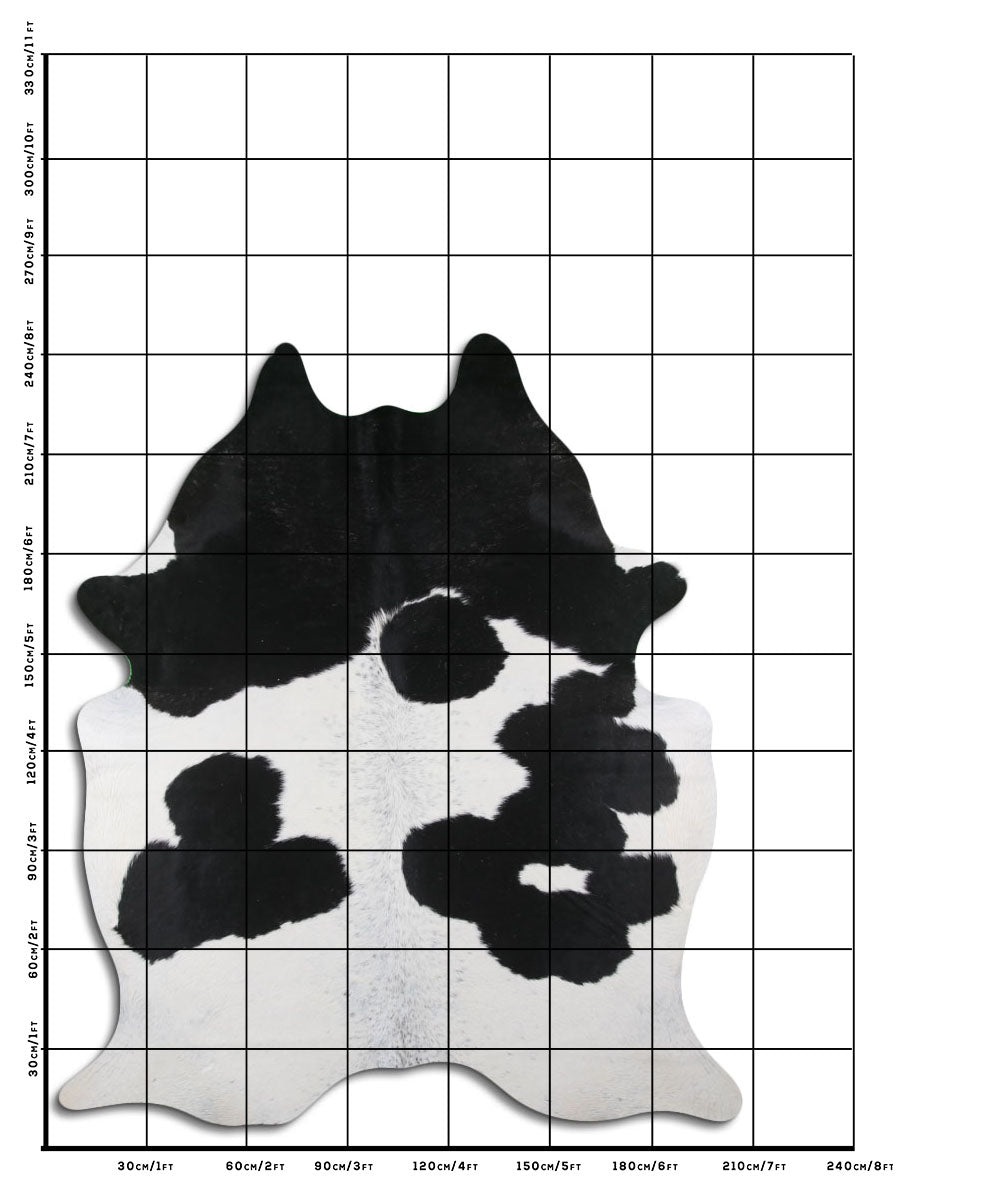 Zwart/Witte Koeienhuid