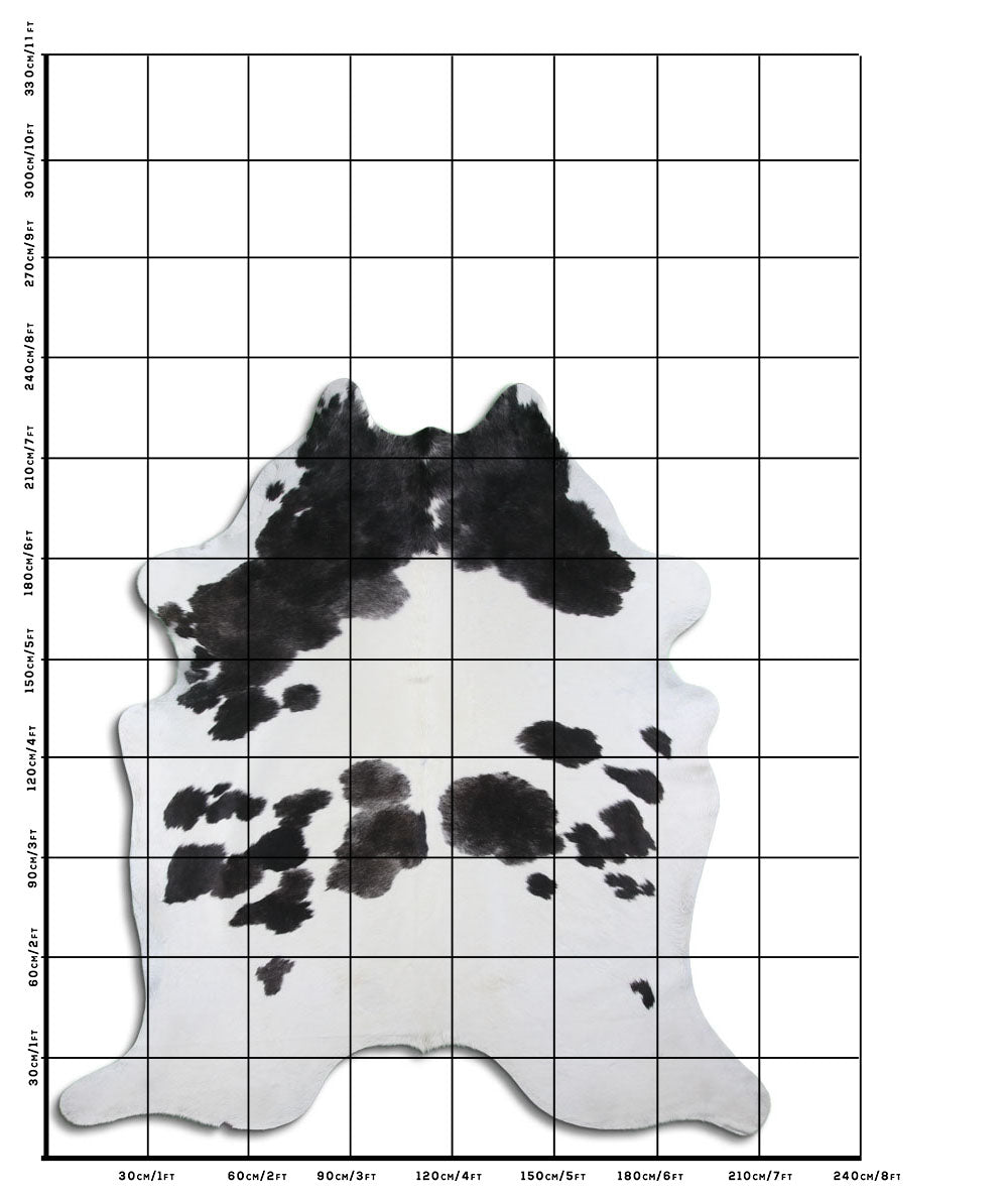 Zwart/Witte Koeienhuid