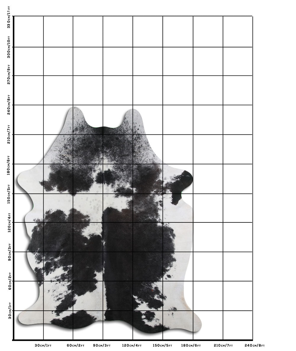 Zwart/Witte Koeienhuid