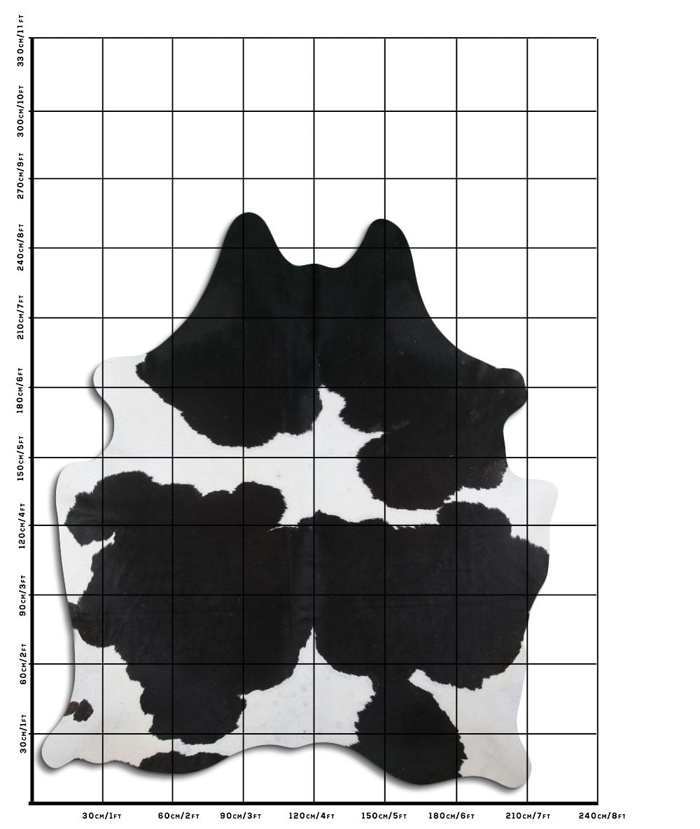 Zwart/Witte Koeienhuid