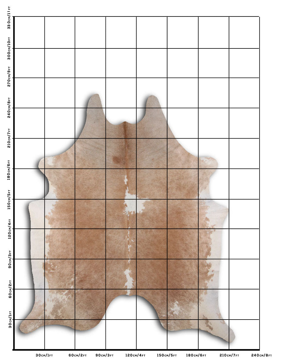 Bruin/Witte Koeienhuid