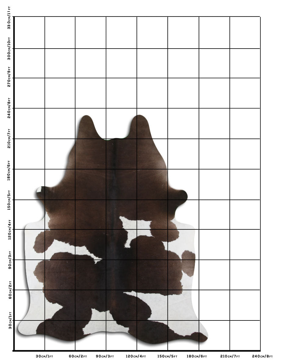 Bruin/Witte Koeienhuid