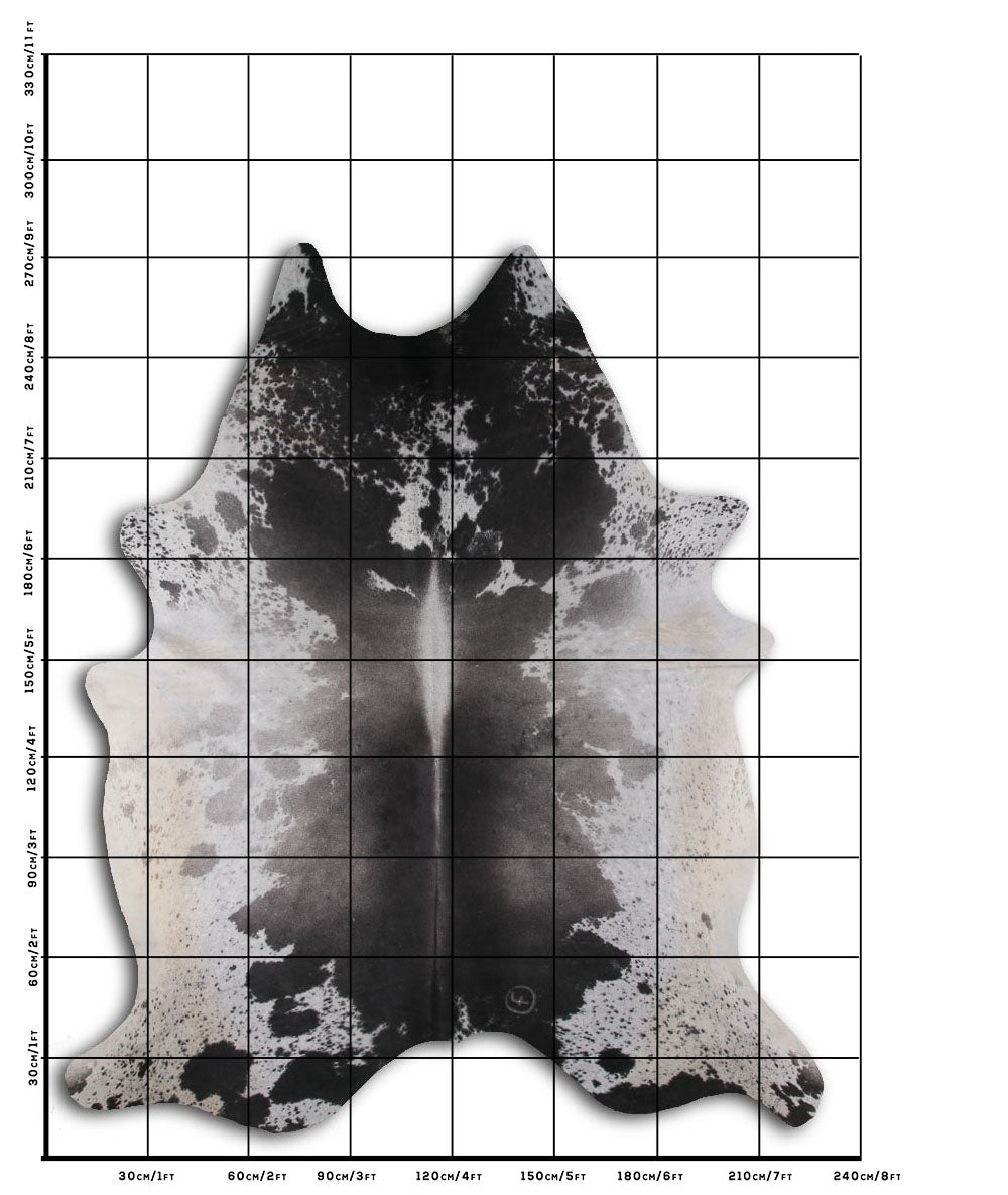 Salt en Pepper Koeienhuid