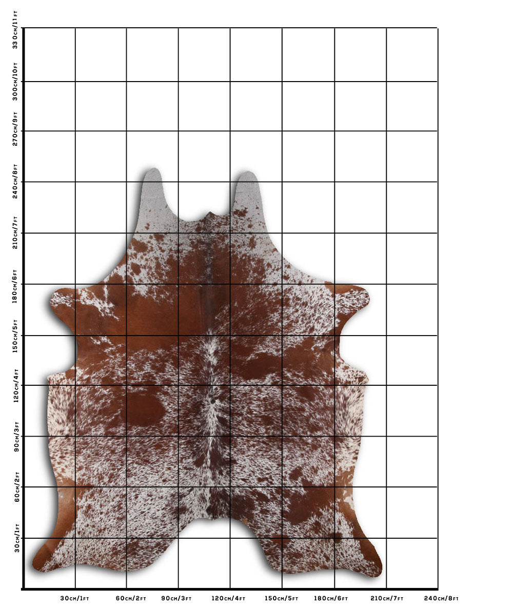 Salt en Pepper Koeienhuid