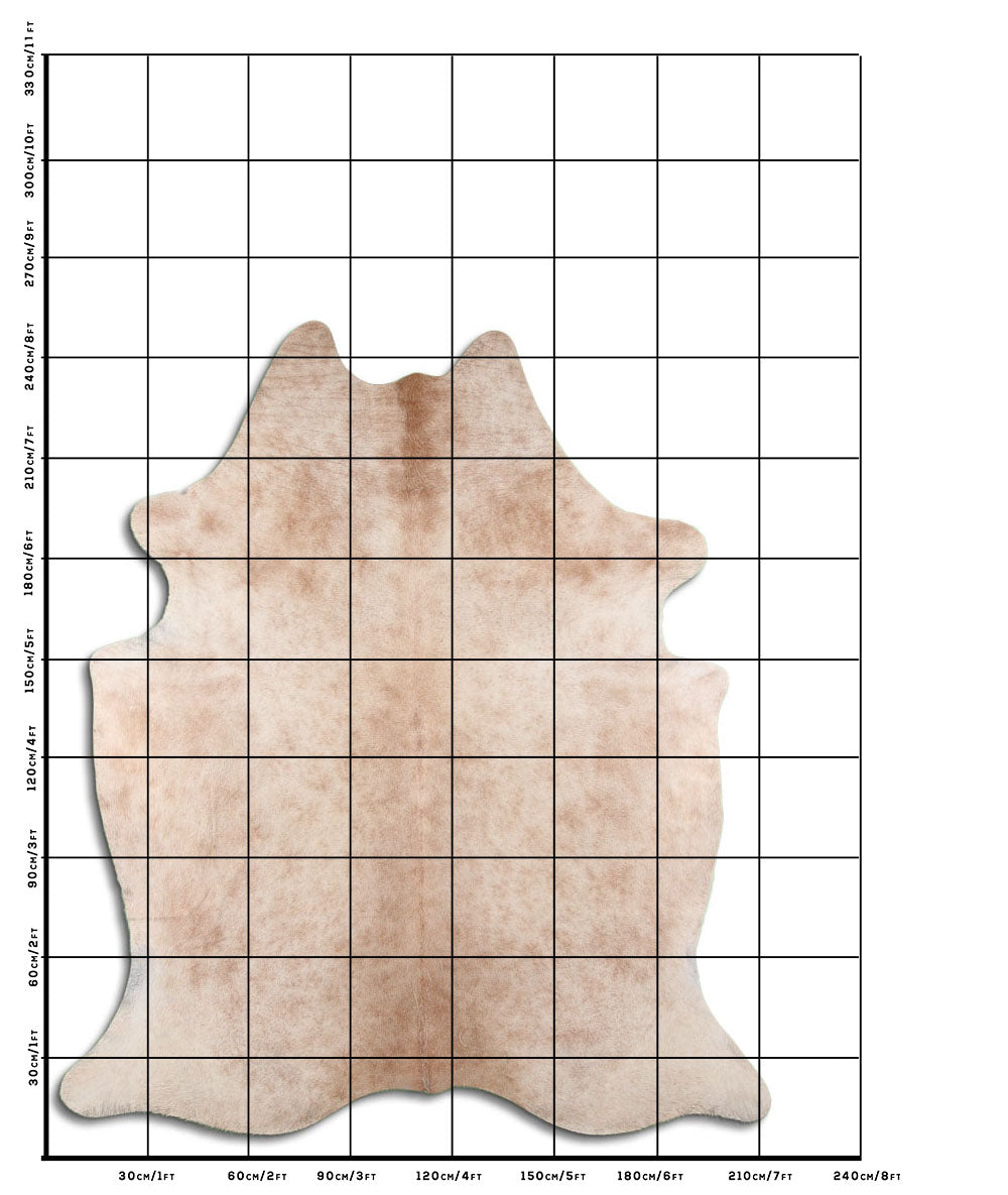 Beige Koeienhuid