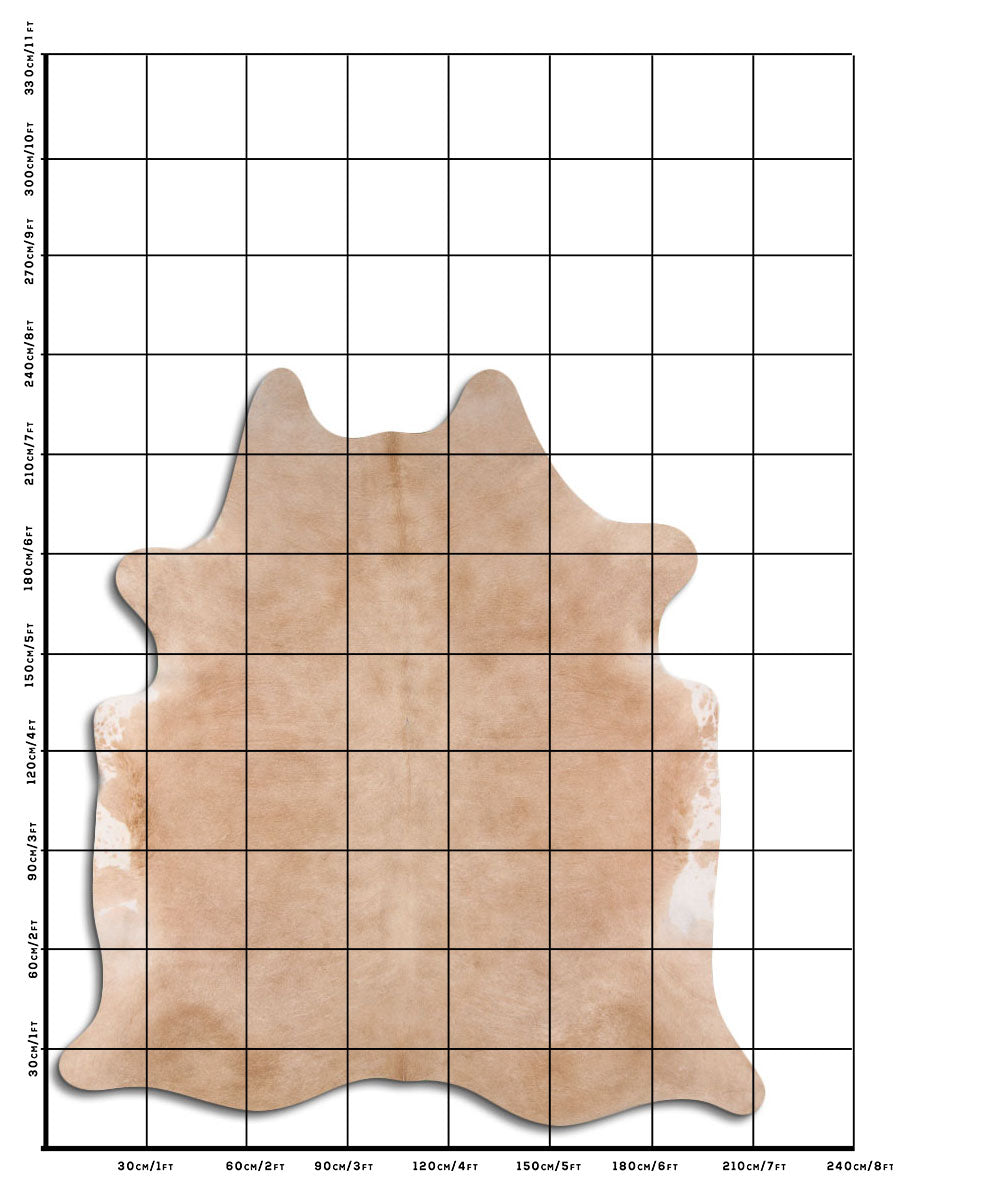 Beige Koeienhuid